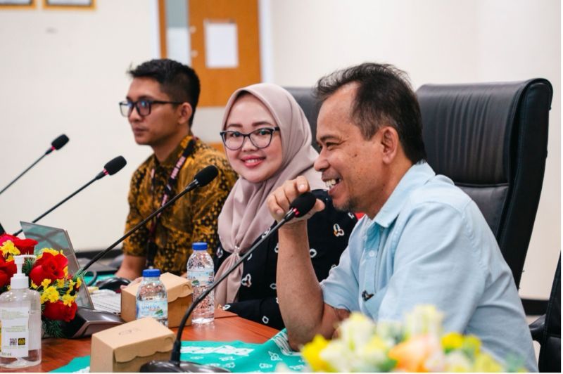 UNESA Director of Disabilities explained the various services and innovations of the 'Home of Champions' campus in the field of disabilities to the Unpad Disability Task Force.