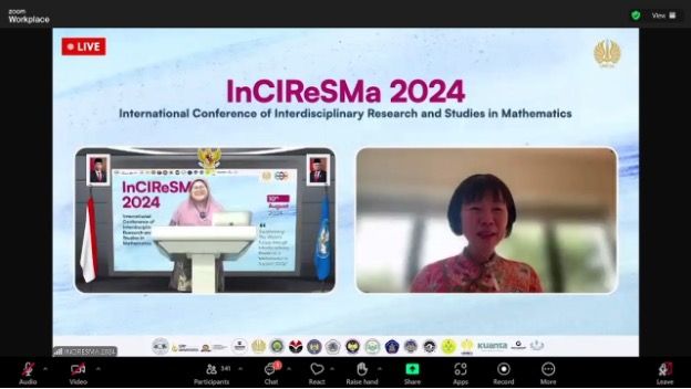  Assoc. Prof. Wanty Widjaja was one of the speakers at inCIReSMa 2024. He emphasized the importance of a structured approach in improving the quality of education.