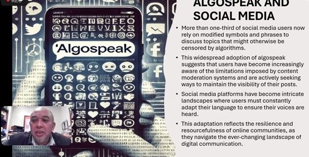 Experts from the College of Arts and Culture, Universiti Utara Malaysia (UUM) explain about algospeak and the communication style of AI era netizens.