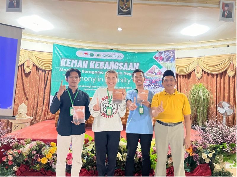 National Tent Activities by UNESA IMBBN Subdirectorate in Trawas Mojokerto